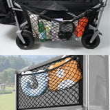 Netztasche für Bollerwagen 126073 Aufbewahrungstasche Seitentasche