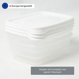 3er-Set Aufbewahrungsdosen Meal-Prep-Dosen Boxen Frischhaltedosen