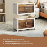 Modul-Set 65 Vorratsschrank Faltbox 1 Basis 1 Erweiterung