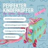 Kinderkoffer Reisegepäck Hartschalenkoffer Kindertrolley Koffer