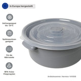 4er-Set Gefrierdose Vorratsdose Mikrowellendose mit Mikrowellenhaube