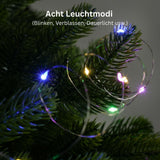 Deko-Lichter 5m LED Kupferdraht-Lichterkette Weihnachtslichterkette