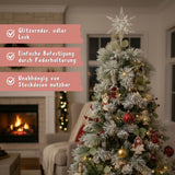 Christbaumspitze Weihnachtsbaumschmuck LED-Stern Weihnachtsdeko