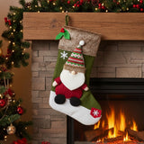 Weihnachtsstrumpf Nikolausstrumpf Weihnachtsstiefel Weihnachtsdeko