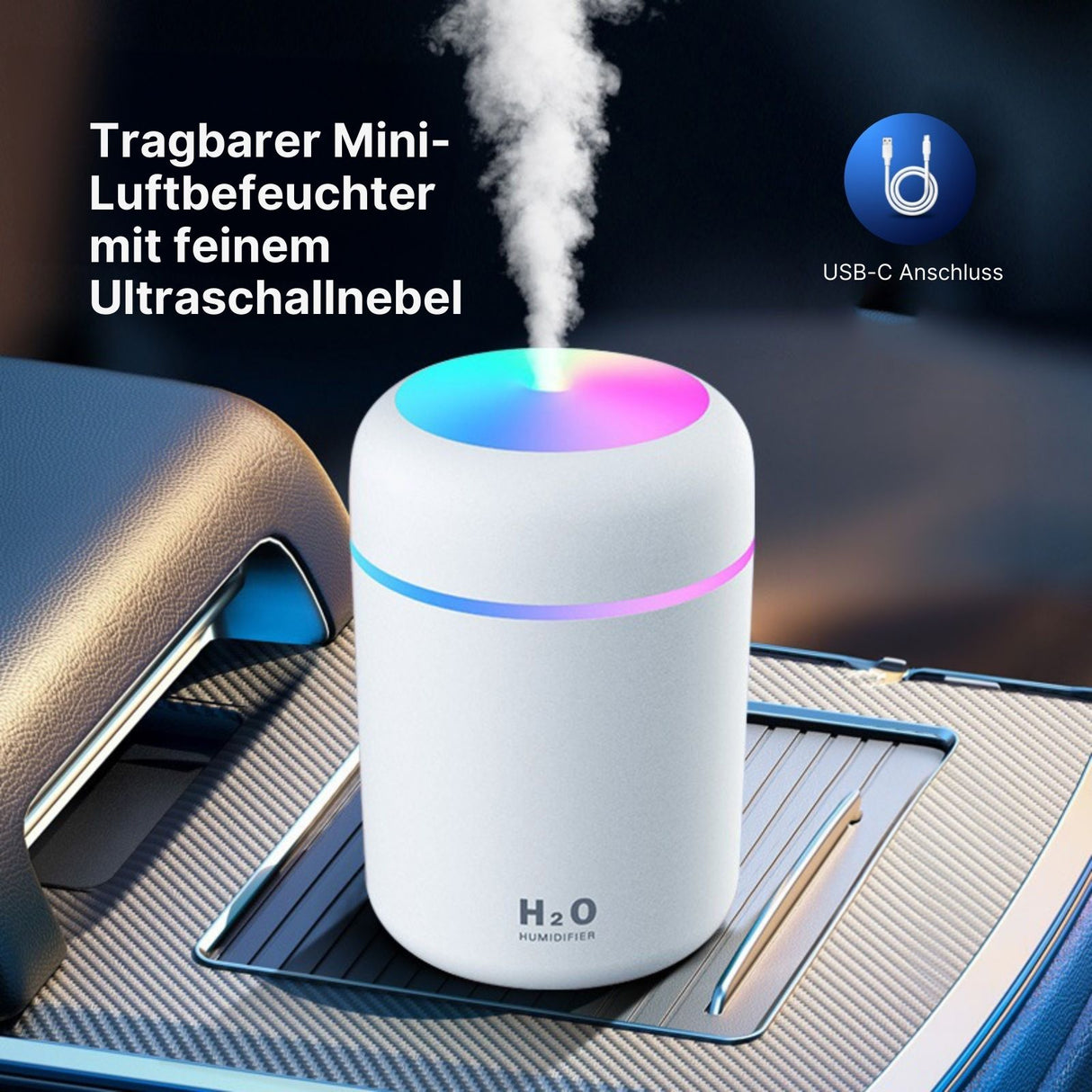 Tragbarer Luftbefeuchter Mini-Luftbefeuchter Ultraschall Diffusor