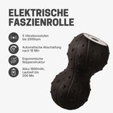 Elektrische Faszienrolle Fitnessrolle Vibrations-Massagerolle Knierolle
