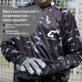 Trikot Black Camou Protection Torwarttrikot Gr. 164 Fussball Shirt