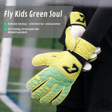 Fussballhandschuhe Fly Kids Green Soul Gr. 6 Torwart Goalie Handschuhe