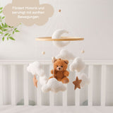 Babymobile Teddybär Hängemobile Mobile Babyspielzeug Schlafmobile