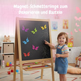 8er Magnet-Set Deko-Schmetterling Monarchfalter-Magnet Kühlschrankmagnet