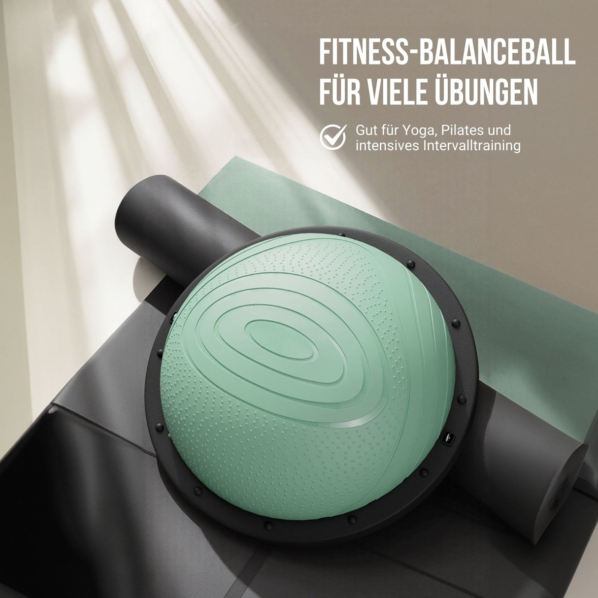 Balanceball Balancetrainer Gymnastikball-Halbkugel Gleichgewichtsball