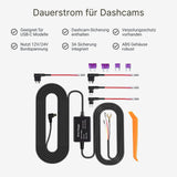 Dashcam-Hardwire-Kit Einbau-Kit für Dauerstrom Stromanschluss-Set