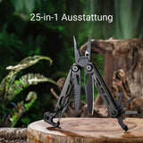 25in1 Multifunktions-Zange Multitool mit Zange Outdoor-Werkzeug
