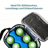 2er-Set Kühlakku Kälteakku Kühlelement Gefrierakku Kühlpack Eisakku