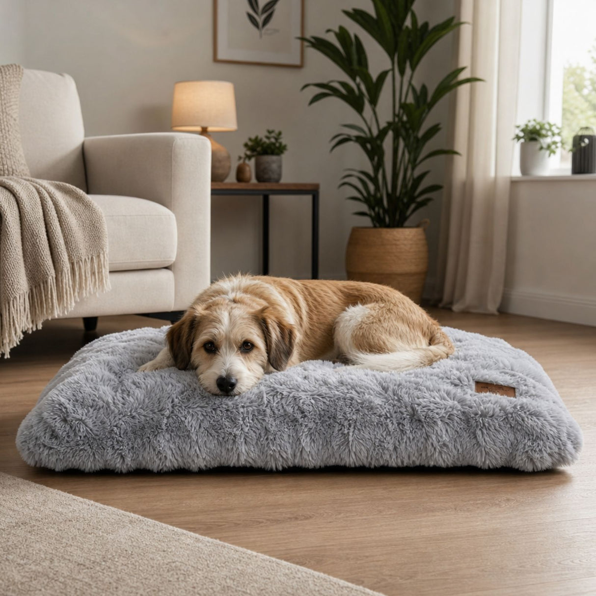 Hundebett Grösse L Kuschelbett Haustierbett Hundekissen Schlafplatz