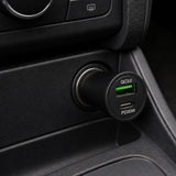 Car Charger USB-C USB-A KFZ-Ladegerät Auto-USB-Adapter Auto-Ladegerät