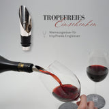 Flaschenöffner-Set Weinausgiesser Weinöffner Weinstopper Korkenzieher