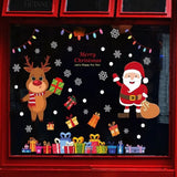 Fenstersticker Weihnachtsaufkleber Fensterbilder Weihnachtsdekoration