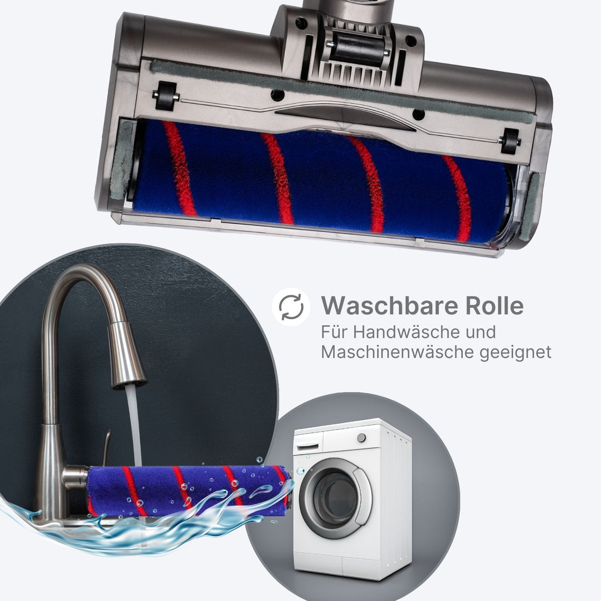 Alternative Bodendüse zu Dyson V7 V8 V10 V11 V15 Staubsaugerbürste