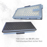 2er-Set Alternativer Staubsaugerfilter für Miele SF-AA 50 Active AirClean