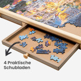 Puzzlebrett für 1000 Teile mit Auszügen Puzzletafel Puzzleunterlage