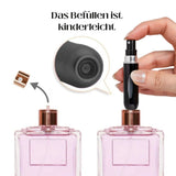 5er-Set Mini-Parfümzerstäuber 5ml Parfum Vaporisateur Mehrfarbig