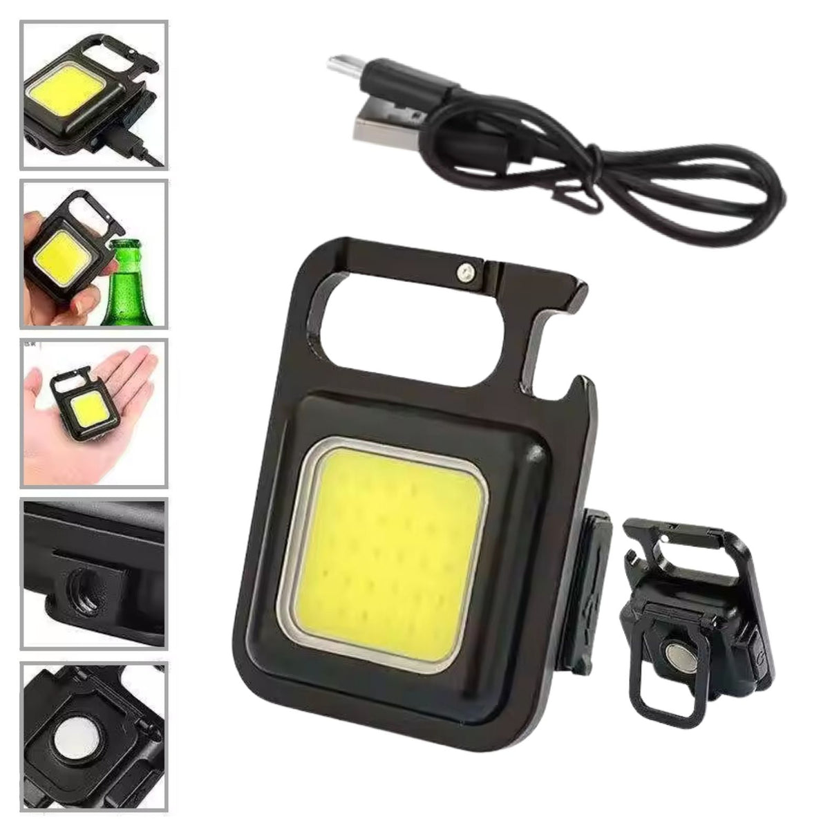 Campinglicht LED Taschenlampe multifunktionaler LED-Schlüsselanhänger