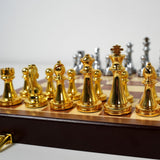 Schach Schachkoffer Schachbox Schachspiel-Koffer Schachbrett-Box