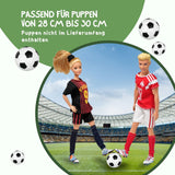 Ken Barbie 4er Set für Puppen Collection Motto Fussball