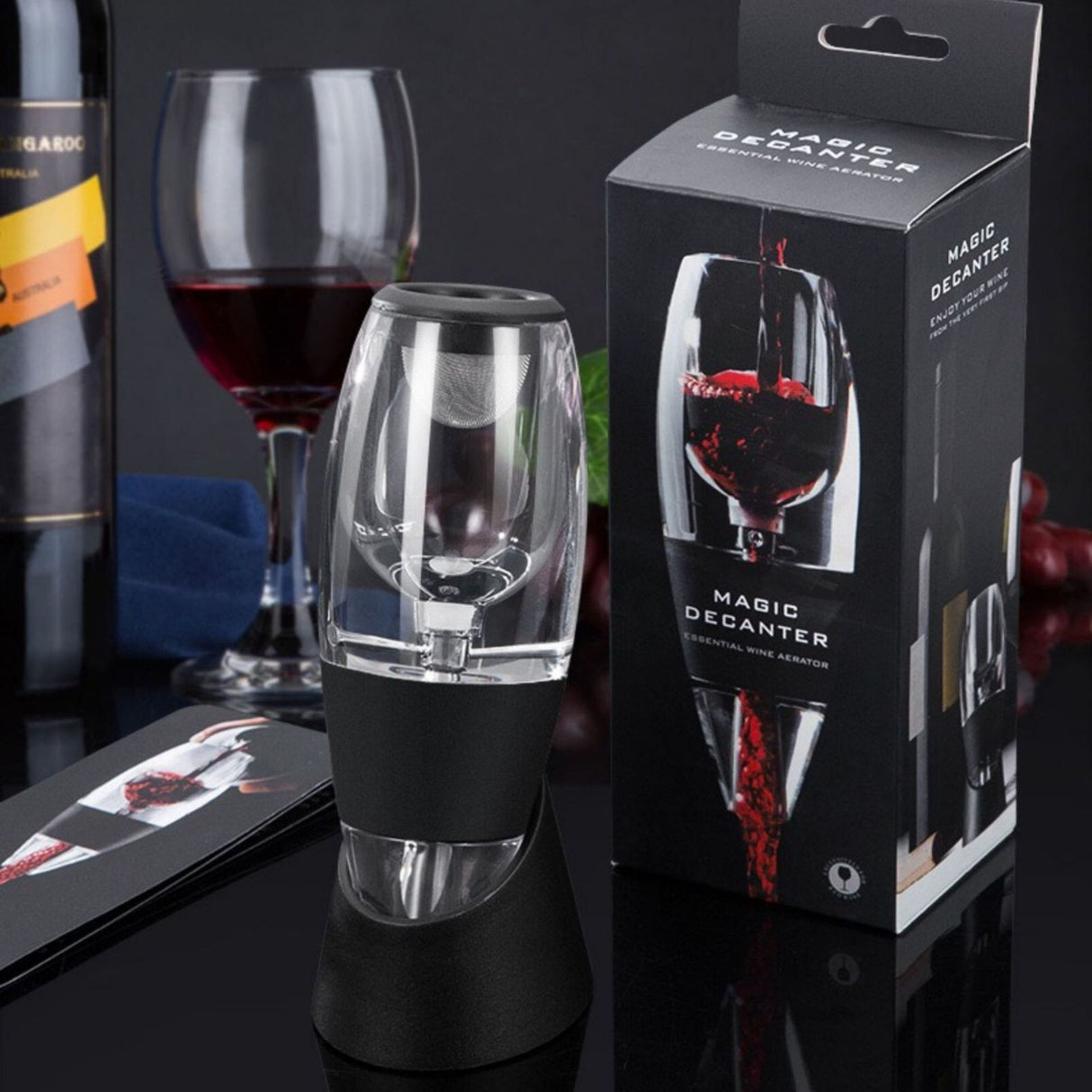 Magischer Weindekanter Rotwein Weisswein Dekantierer Weinbelüfter