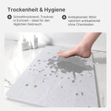 Kieselgur-Matte fürs Badezimmer Stein-Badematte Diatomit-Fussmatte Badvorleger