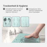 Diatomit-Fussmatte Stein-Badematte Kieselgur-Matte Badvorleger fürs Badezimmer