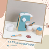 4-teiliges Spielzeug-Küchenmaschinen-Set aus Holz mit Zubehör Küchenspielzeug