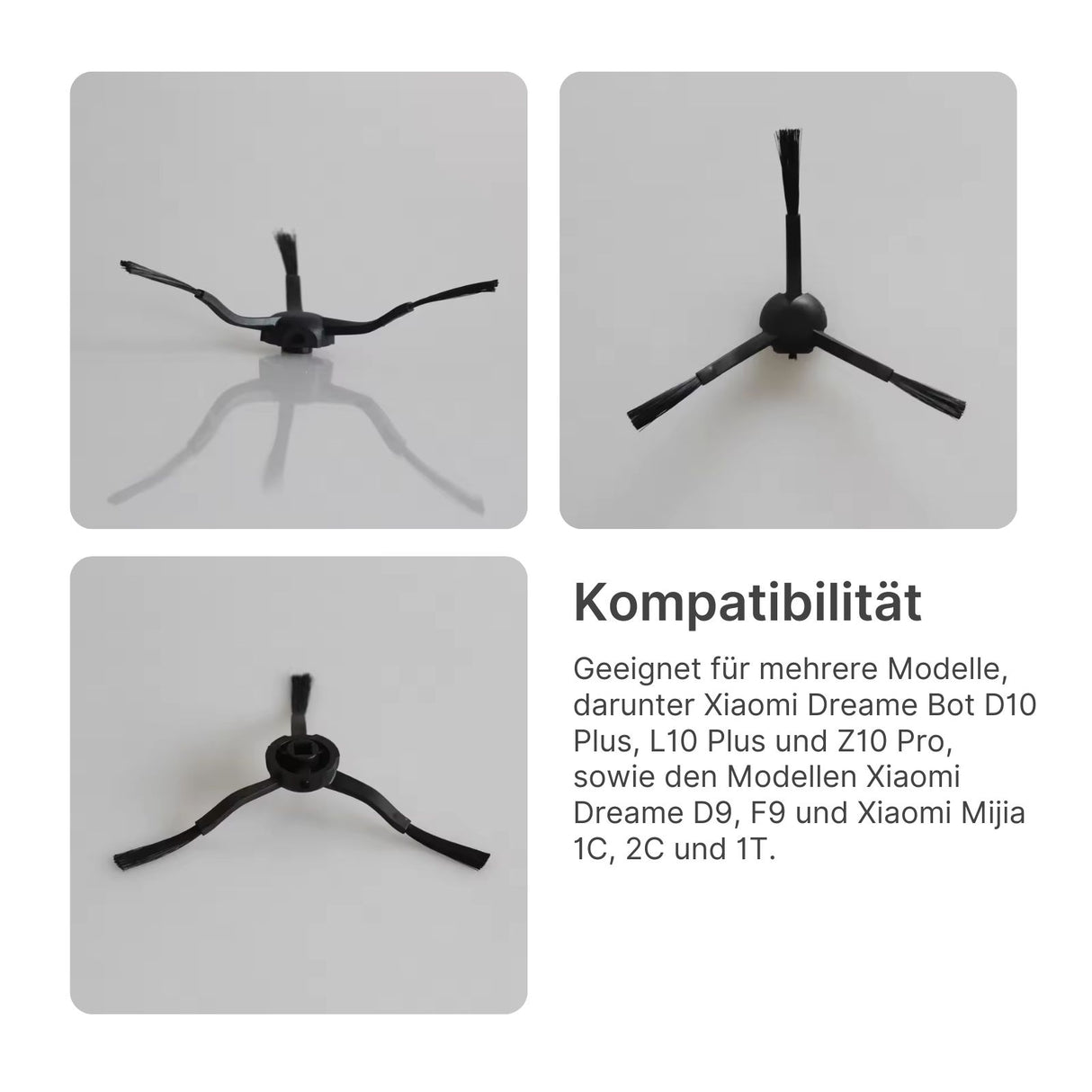 Alternative Seitenbürsten für Xiaomi Dreame Bot D10 Plus L10 Plus Z10 Pro