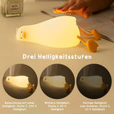 LED-Enten-Nachtlicht Kinder-Nachttischlampe Tischleuchte Beleuchtung