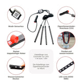 LED Streifen RGB für Auto Innenraumbeleuchtung 5050 SMD LED Light Stripes