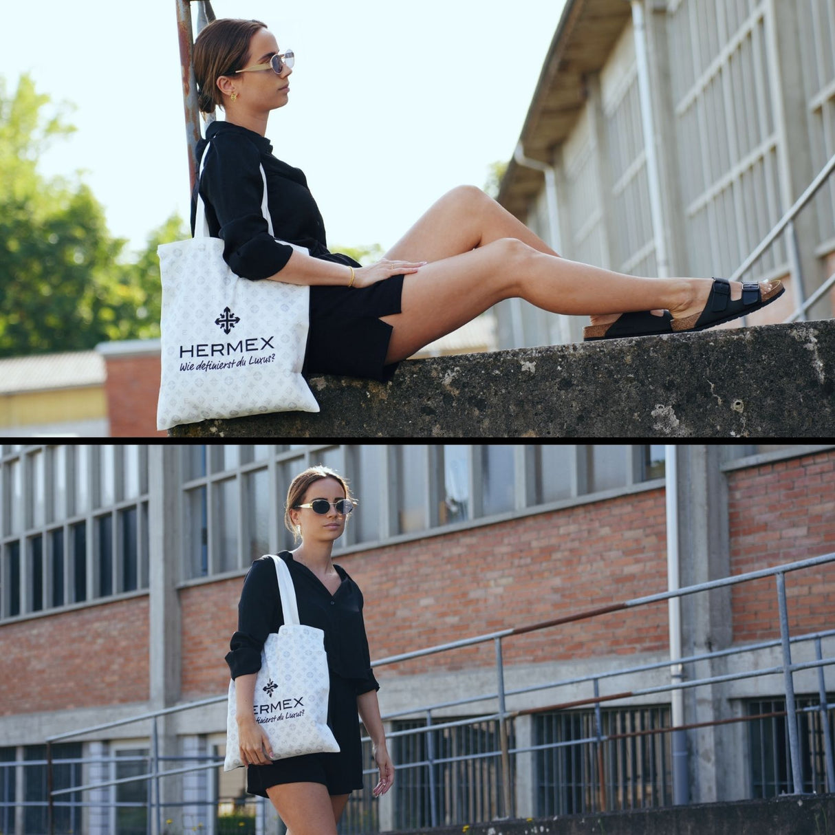 Tragetasche Einkaufstasche Umhängetasche Leinentasche Tote Bag