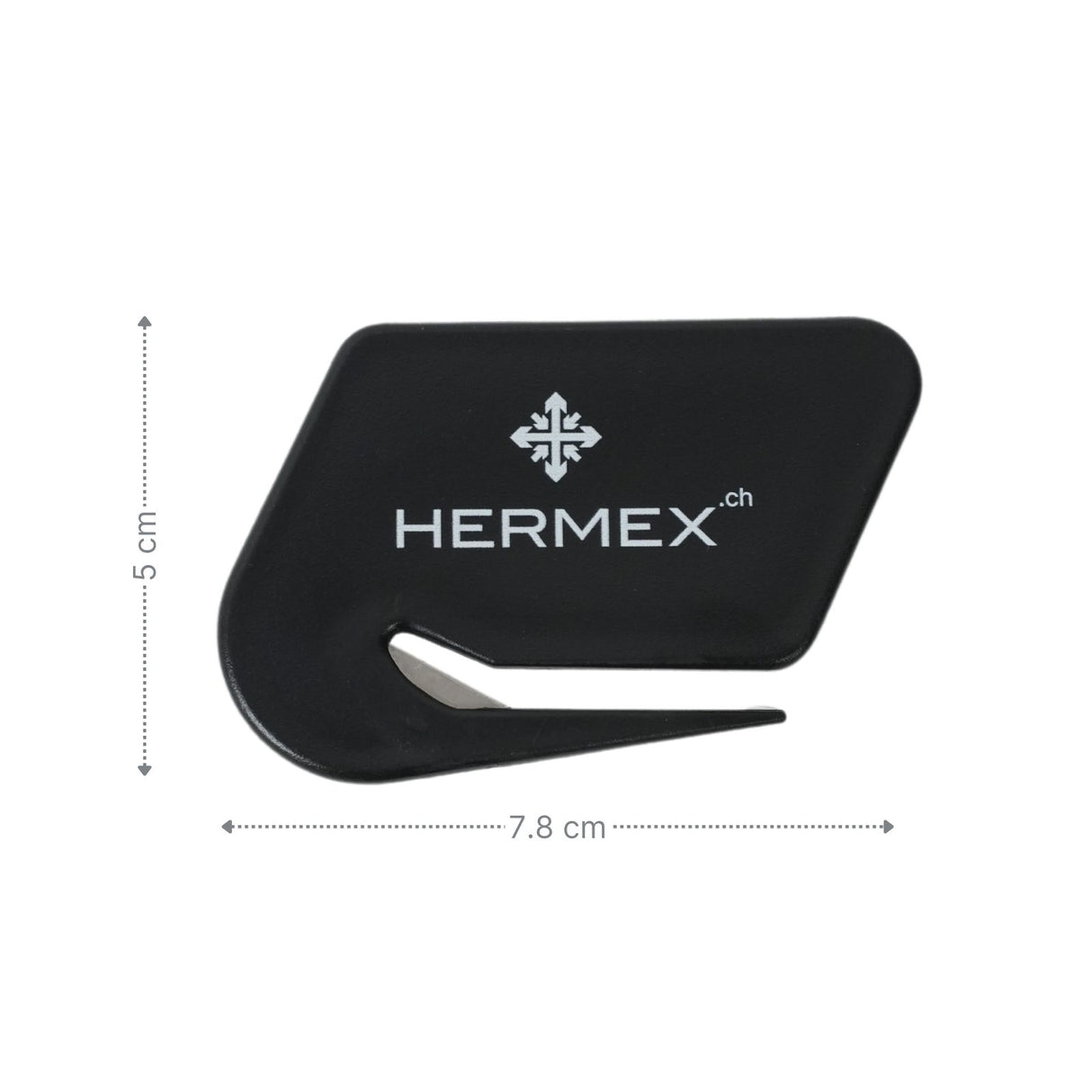 Hermex Paketöffner Schlitzmesser für Pakete Kartonschneider Brieföffner