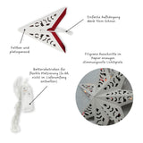 LED Weihnachtsstern Hanging Star Laterne Beleuchtung Leuchtstern Faltstern