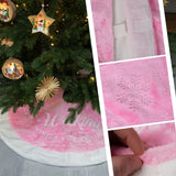 Weihnachtsbaum-Teppich Tannenbaum-Rock  Christbaum-Decke Weihnachtsbaummatte Baumrock