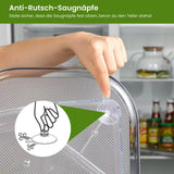 Kühlschrank-Drehteller Drehplatte Aufbewahrungs-Tablett Organizer
