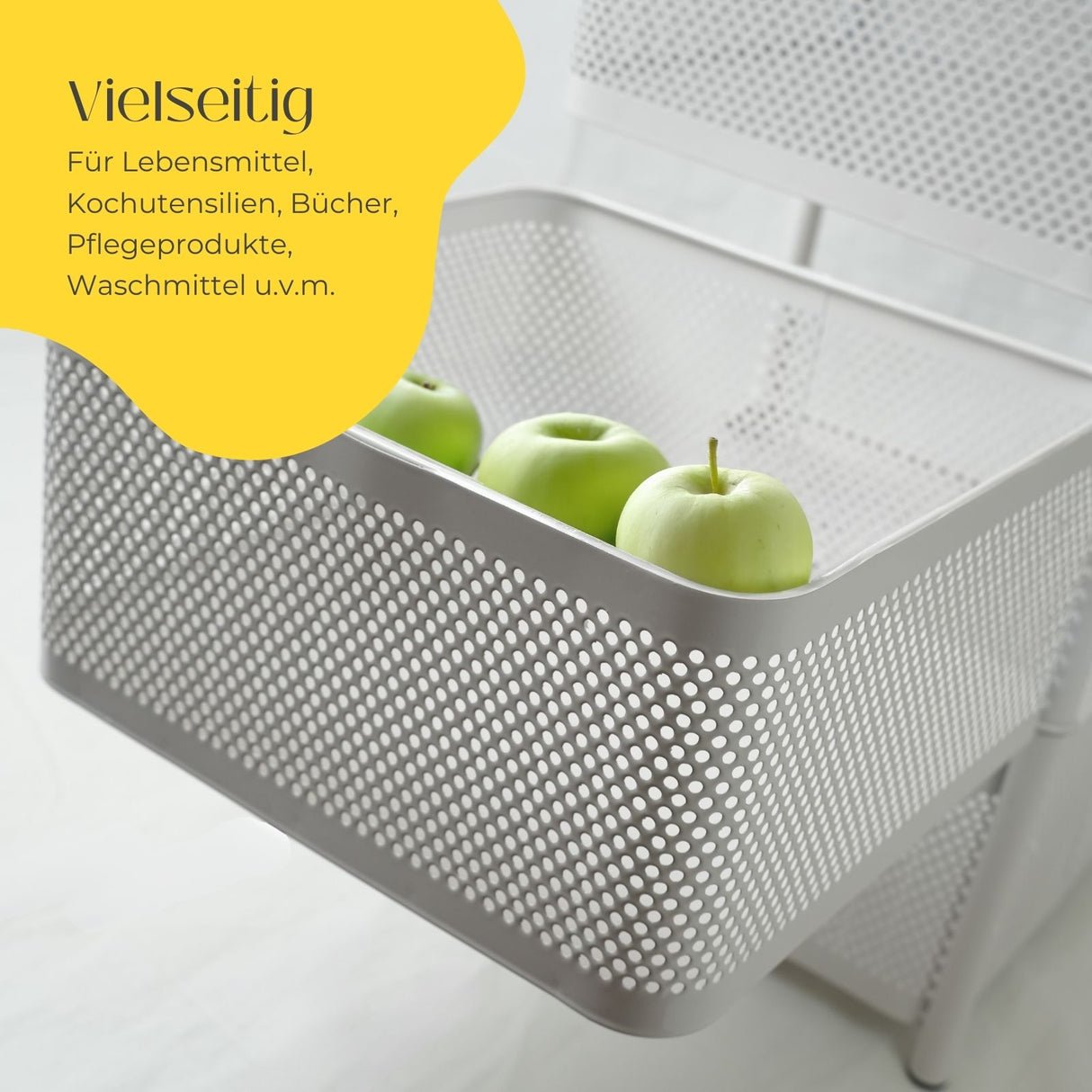 Küchenwagen Rollwagen Servierwagen Organizer Aufbewahrungsregal Aufbewahrungskorb