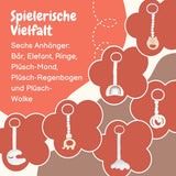 Baby-Gymnastikbogen Baby-Activity-Rahmen Holz-Activity-Rahmen
