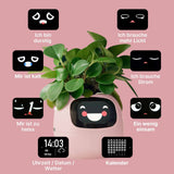 Smarter Blumentopf USB-Pflanzenübertopf Elektronischer Blumentopf Smart Plant Pot Ivy Smart Planter