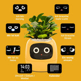 Elektronischer Blumentopf Smarter Blumentopf USB-Pflanzenübertopf Smart Plant Pot Ivy Smart Planter