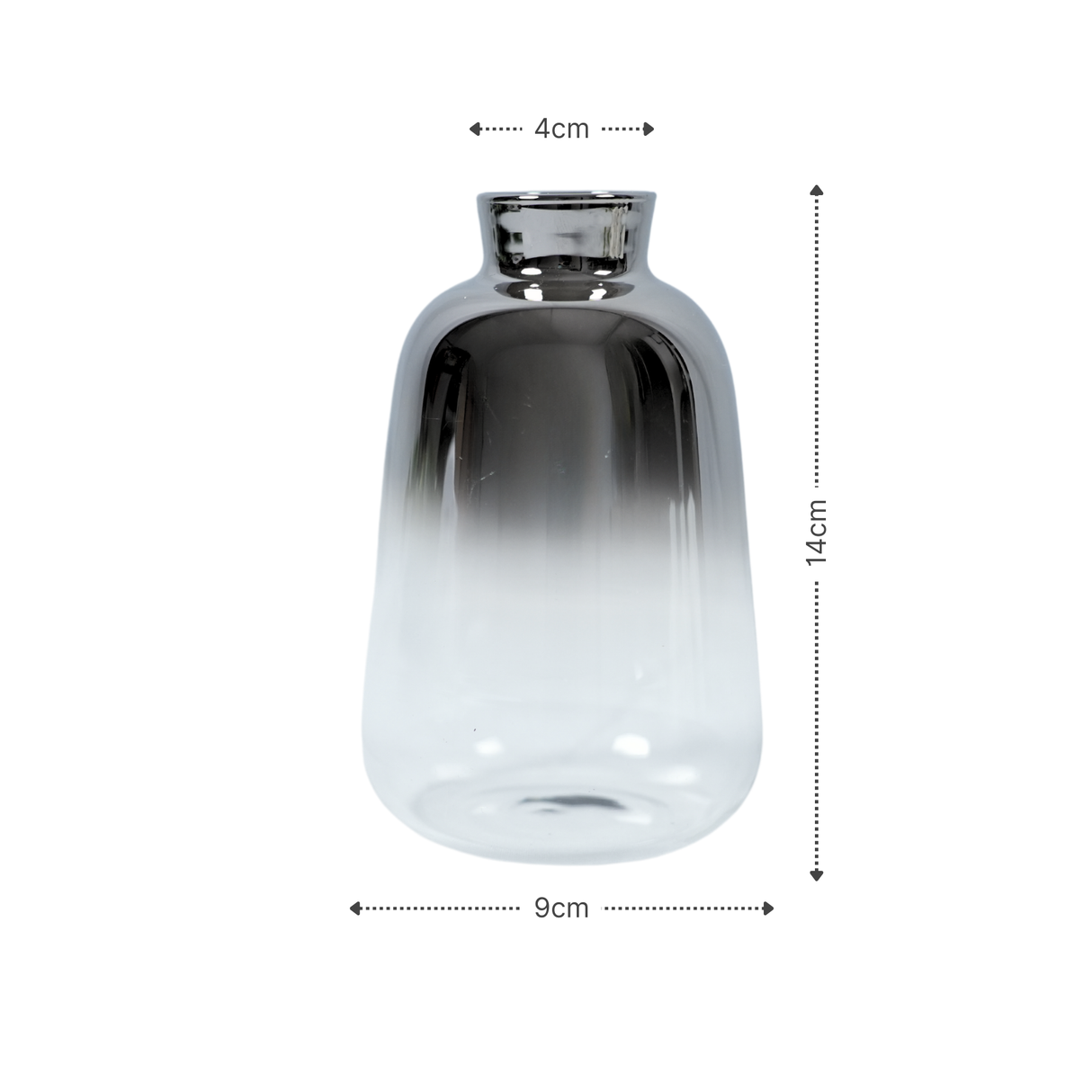 Ziervase Glasvase Dekovase Blumenvase Tischvase Designvase