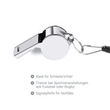 Trillerpfeife Schiedsrichterpfeife Fussballpfeife Sportpfeife