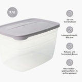 2er-Set Frischhaltedosen Aufbewahrungsdosen Boxen Meal-Prep-Dosen