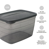 3er-Set Meal-Prep-Dosen Frischhaltedosen Boxen Aufbewahrungsdosen