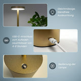 LED-Tischlampe Nachttischlampe Leuchte Schreibtischlampe Lampe